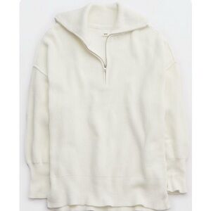 Aerie Quarter Zip Sweater